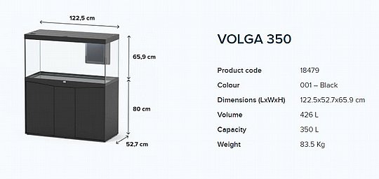 אטלנטיס וולגה Atlantis Volga 350 - שחור – תמונה 2