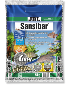 חול סנסיבר אפור 5/10 קילו - JBL Sansibar GREY