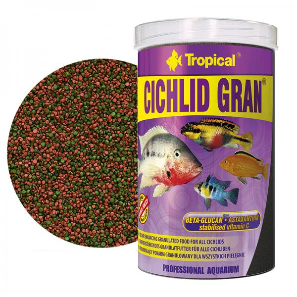 מזון טרופיקל ציקליד מחזק צבע 250 מ"ל – Tropical Cichlid