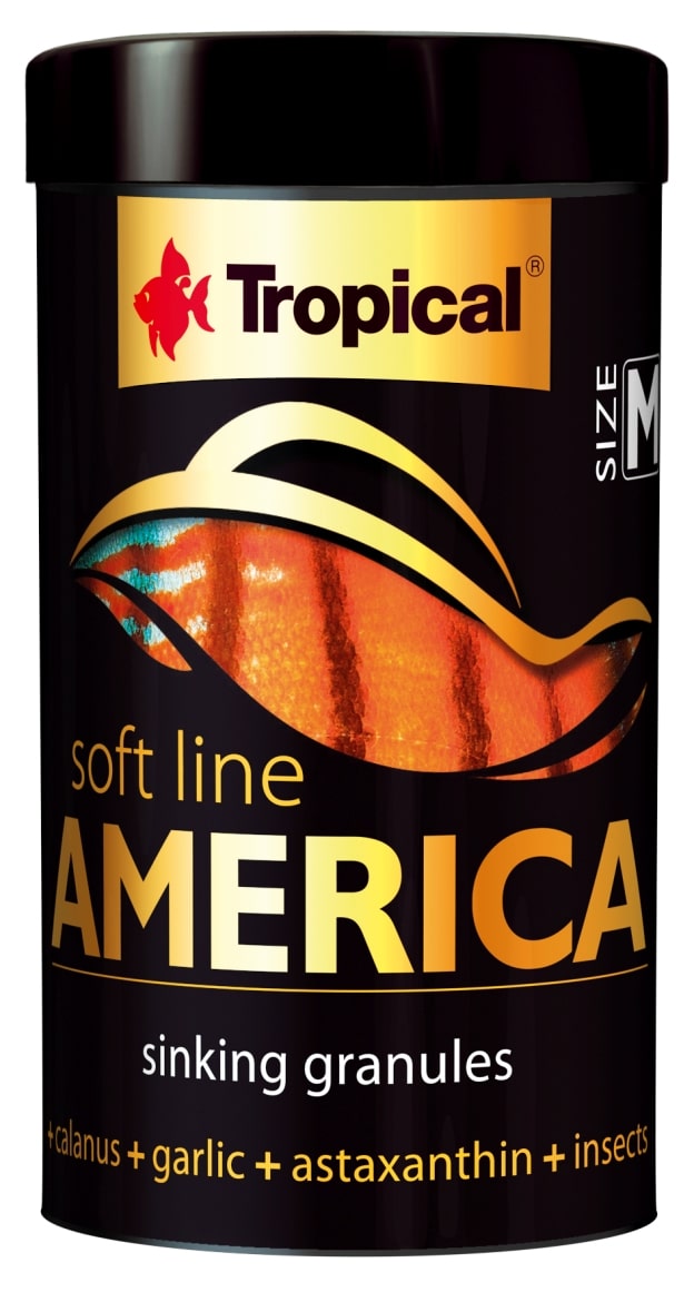 טרופיקל אמריקה מזון מגורען רך 250 מ"ל – Soft line America M