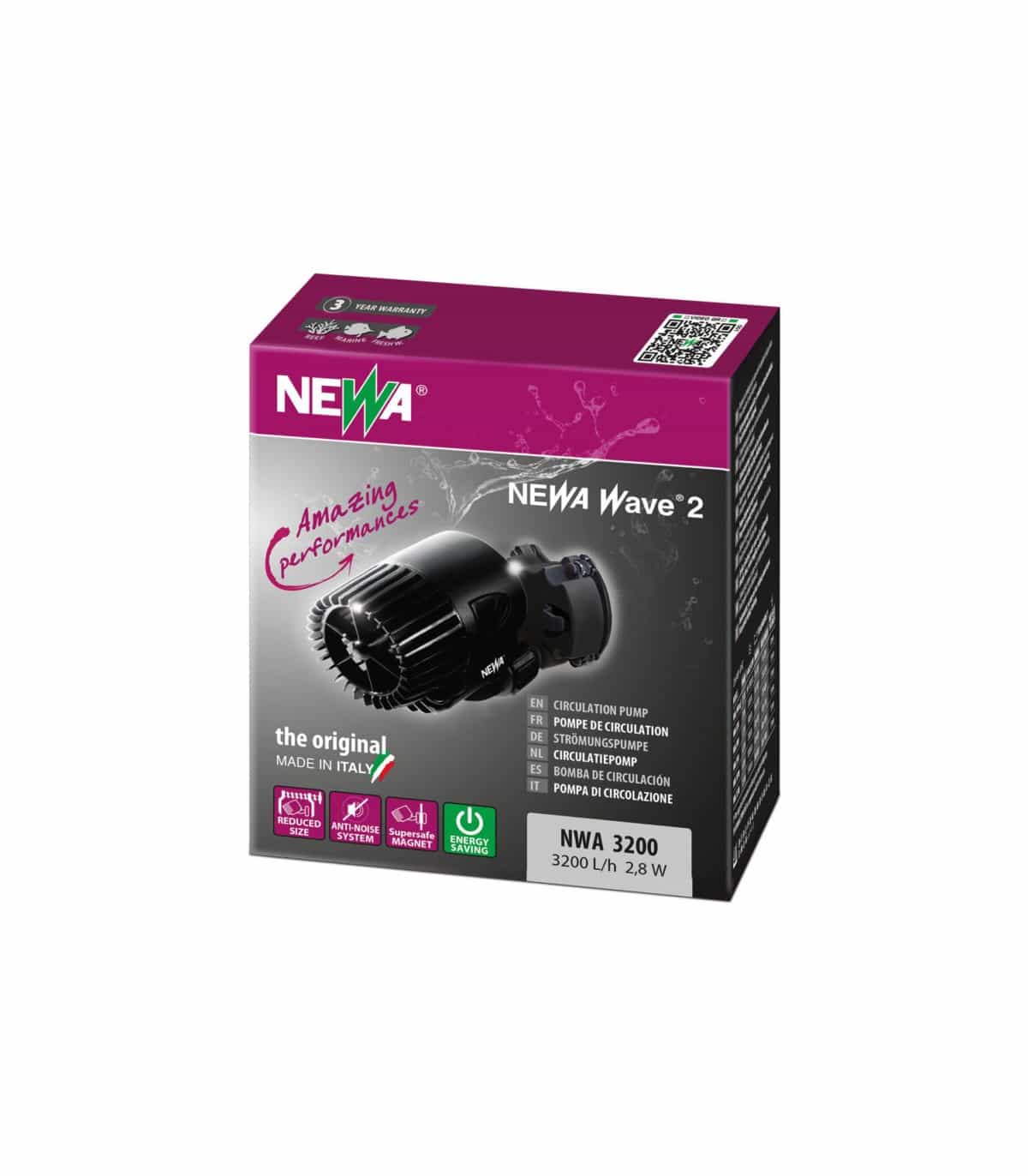 משאבת גלים נווה 3200 לש – Newa Wawe 3200