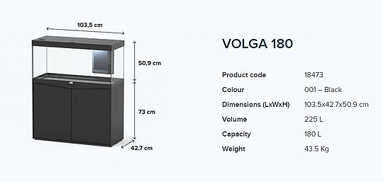 אטלנטיס וולגה 180 - Atlantis Volga - שחור – תמונה 4