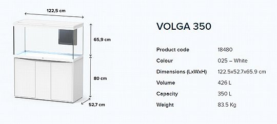 אטלנטיס וולגה Atlantis Volga 350 - לבן – תמונה 3