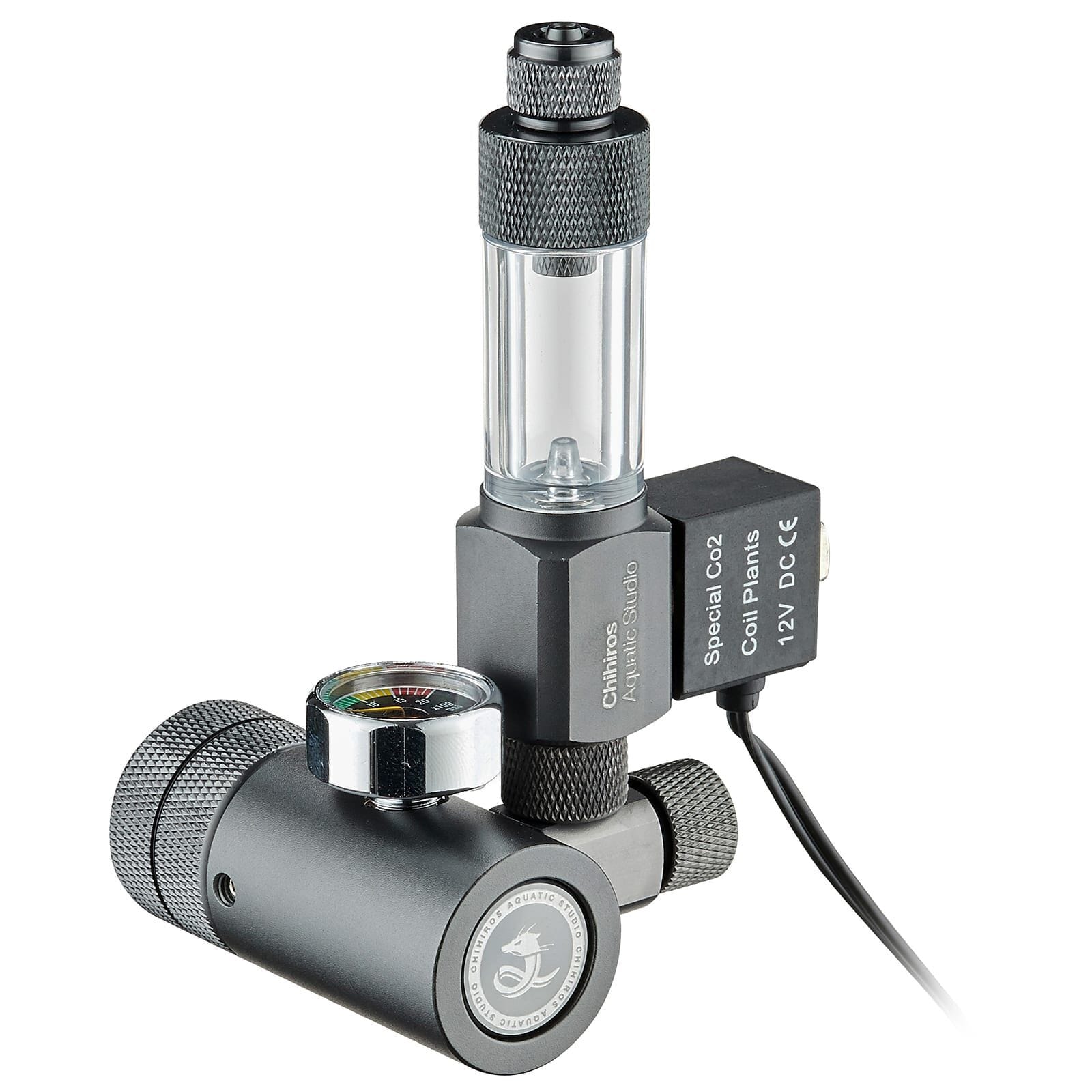 ווסת Co2 עם ברז חשמלי ומונה בועות CHIHIROS MATE