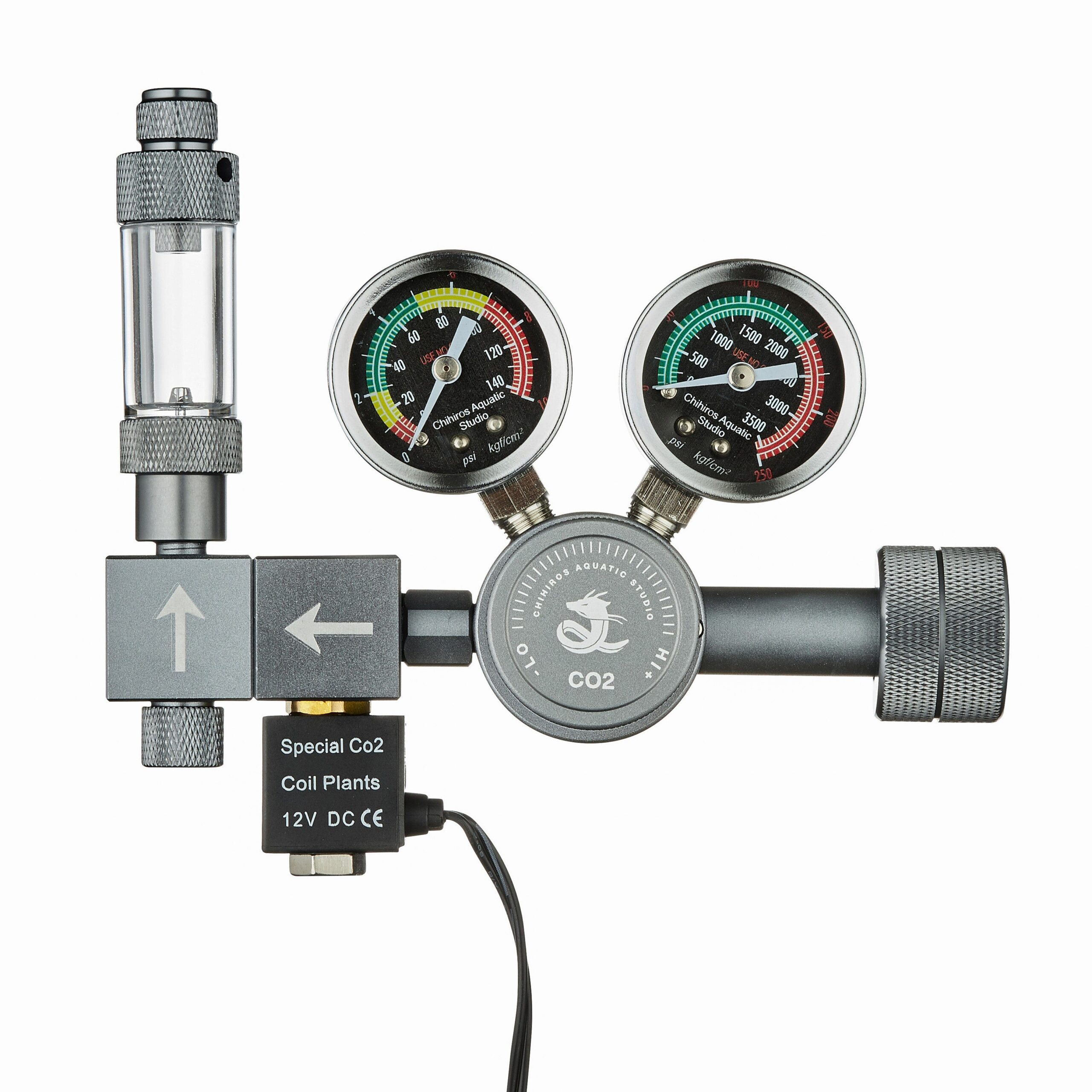 ווסת מקצועי עם שני שעונים, מונה בועות CHIHIROS Co2 PRO LIMITID EDITION – תמונה 2